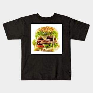 Homemade steak burger Kids T-Shirt